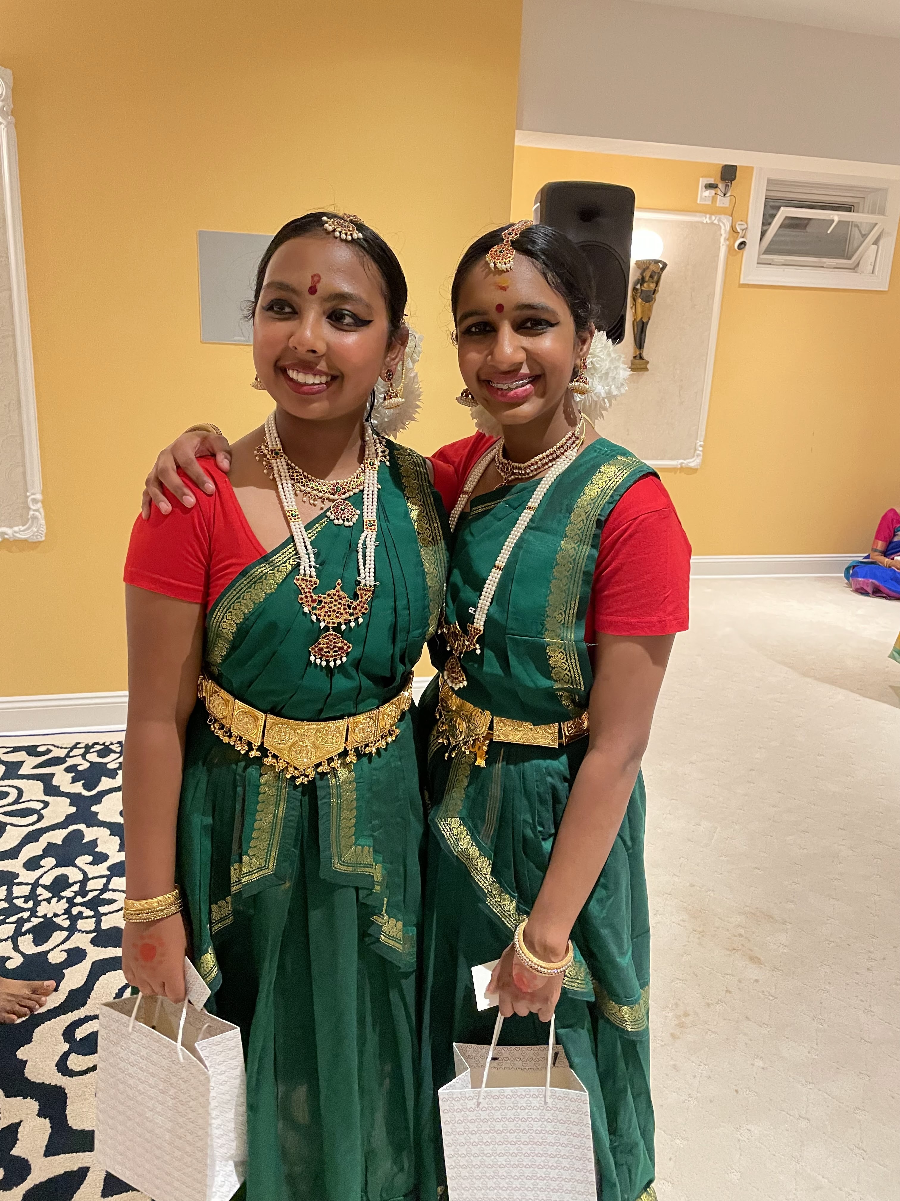 Shreya and Shriya together
